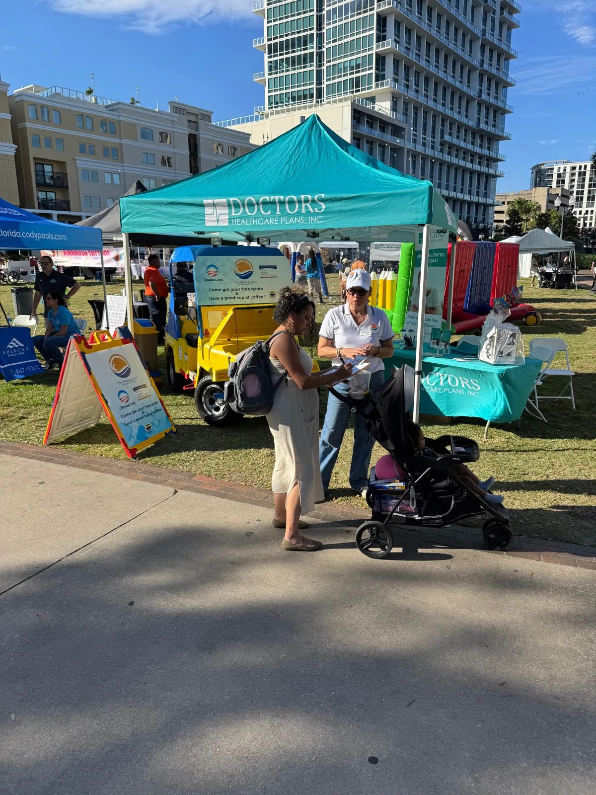 Floridas Seguros taking part in a community event 1